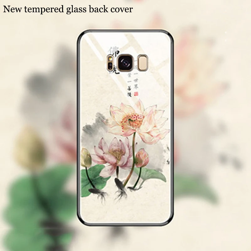 2 шт. новейший чехол для Samsung galaxy S8 телефона закаленное стекло задняя крышка S 8 G9500