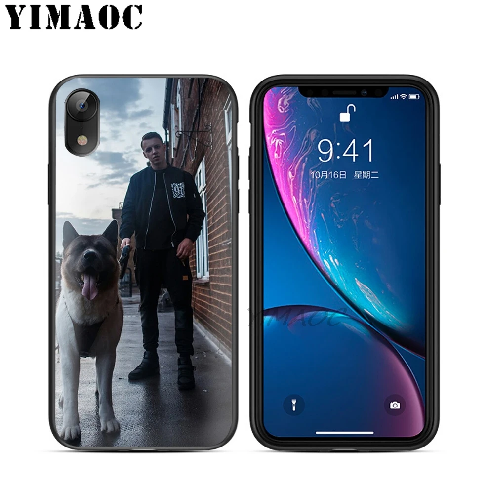 YIMAOC Markul Rapper Мягкий ТПУ Черный силиконовый чехол для iPhone X или 10 8 7 6 6S Plus 5 5S SE Xr Xs Max