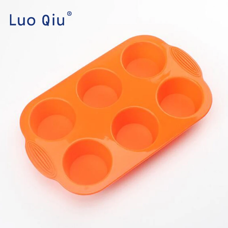 Силиконовая форма 6 отверстий в форме макаруна ручная работа для мыла сделай сам