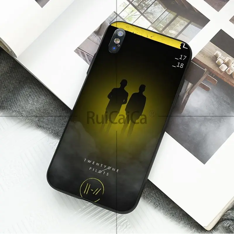Чехол Ruicaica Twenty One Pilots 21 для Apple iPhone 8 7 6 6S Plus X XS MAX 5 5S SE XR|Чехлы-накладки| |