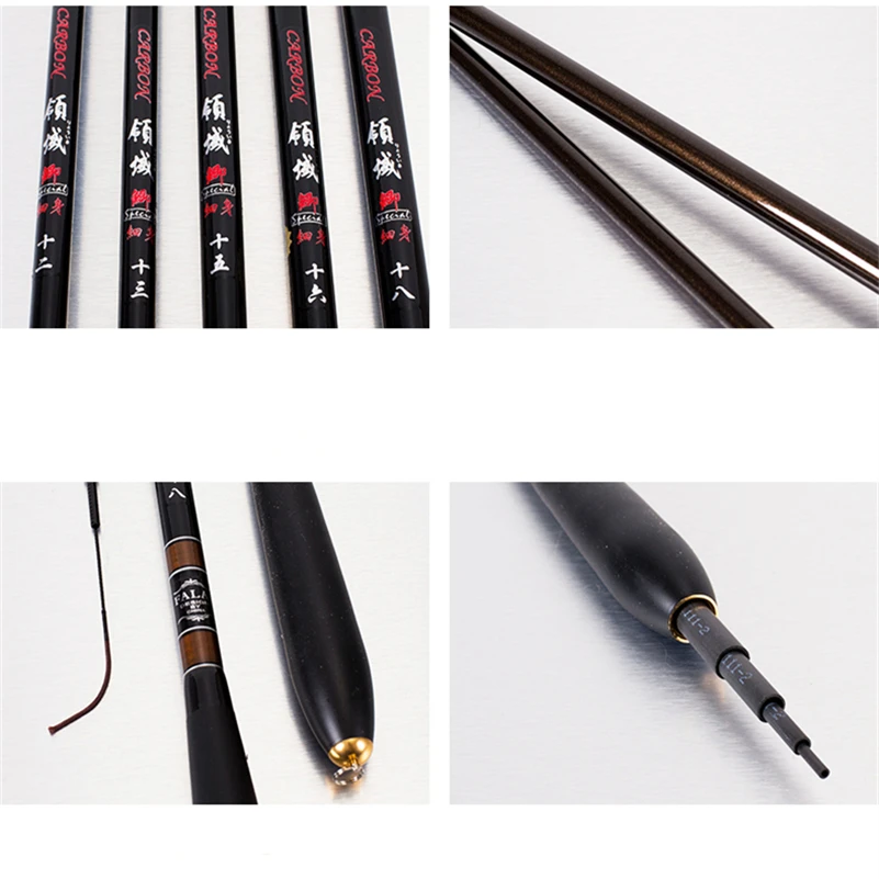 3.6-5.4m Fresh Water Ultra-light Fly Fishing Rod Stream Super Light Fast Action Carbon Spinning Casting Pole | Спорт и развлечения