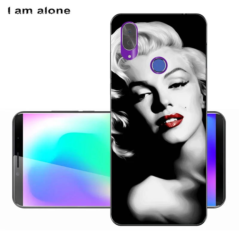 Solf TPU W14 Чехлы для телефонов I am alone, для Cubot X19, 5,93 дюйма, мягкие, TPU, для мобильных телефонов, милые, модные, с мультяшным принтом, для Cubot X19, сумки - Цвет: Solf TPU W14