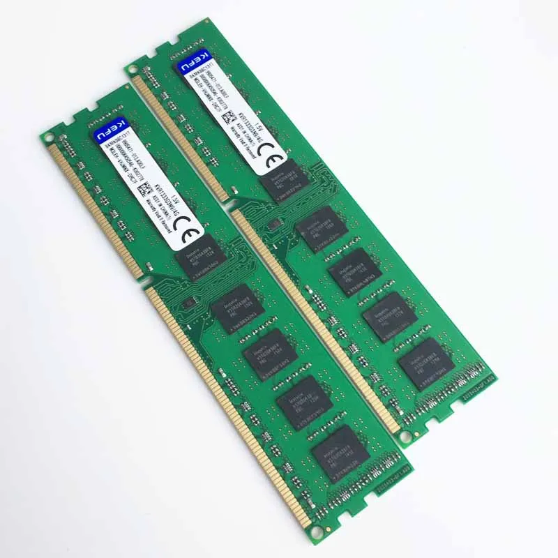 Новые 8 ГБ 2X4 DDR3 PC3-10600 1333 мГц настольных памяти для AMD Intel Desktop оперативной г |