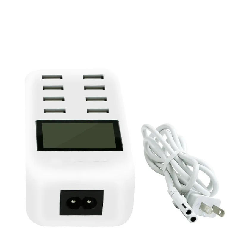 8 портовый настенный usb концентратор зарядное устройство 8А многократное USB для