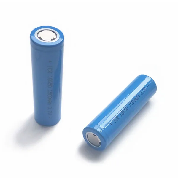 

ICR18650 1500mAh ICR 18650 3.7V 3.6V Lithium-ion Li ion rechargeable chargeable Battery Cell with free charger & shipping
