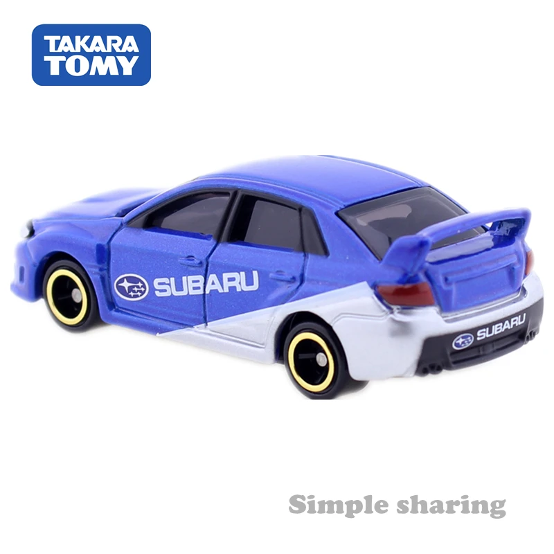 TAKARA TOMY TOMICA No.7 SUBARU IMPREZA WRX STI 4 группа дверей R4 форма для спортивного автомобиля 1: 67