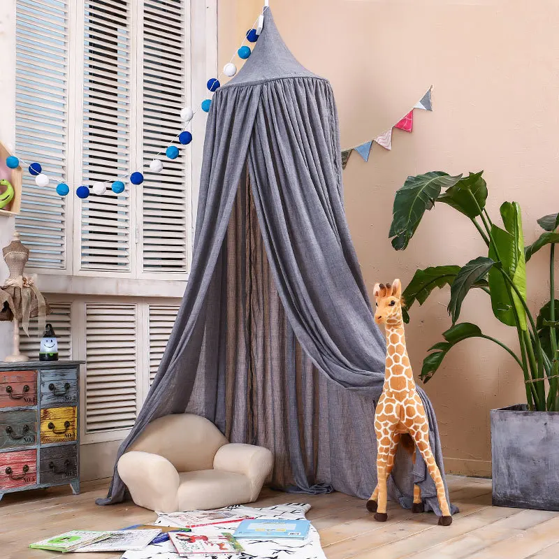 Детская палатка для игр в сетку подвесная противомоскитная сетка детей