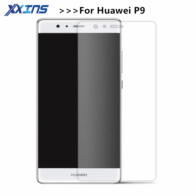 Закаленное стекло для Huawei Ascend P9 EVA-AL00 Защитная крышка экрана смартфон упрочненный