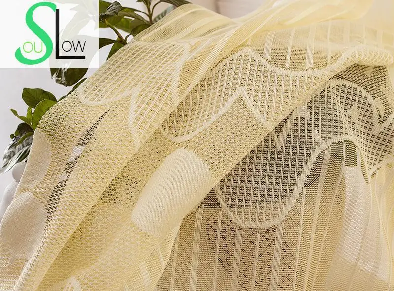 Медленный душ бежевые занавески окно вентиляция украшение гостиная занавеска