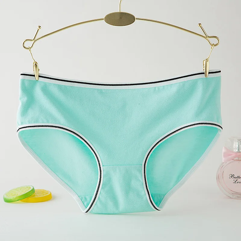 green Новинка, женские трусики, хлопок, сексуальные, Calcinhas, женские трусики, Culotte Femme, женские трусы, трусики, нижнее белье, женские шорты, трусы для девушек - Цвет: green