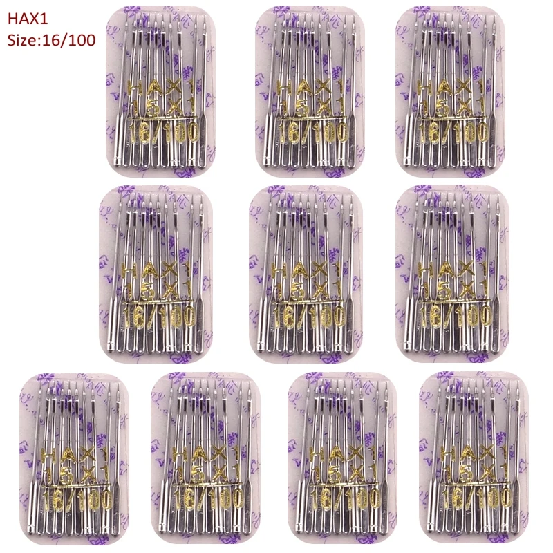 100pcs sewing needles size 16# HAX1 for brother butterfly flyingman Janome singer feiyue toyata domestic machine | Дом и сад