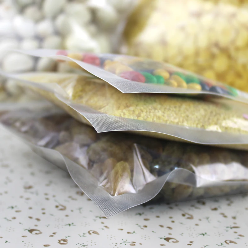 Прозрачный Ziplock Пластик сумка для хранения Еда Класс self-печать Кофе Чай spice Кухня
