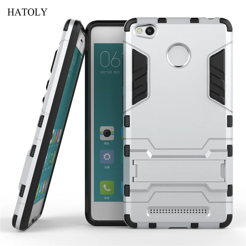 For Cover Xiaomi Redmi 3 Pro Case Robot Armor Shell Hard Phone for Protective 3s | Мобильные телефоны и аксессуары