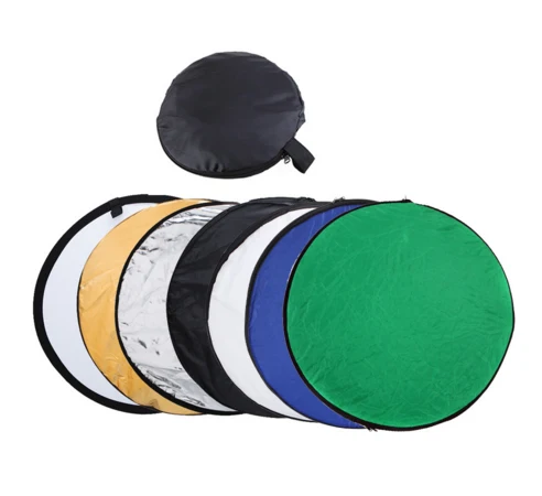 Цветной Портативный отражатель 7 в 1 43/110 см | Электроника