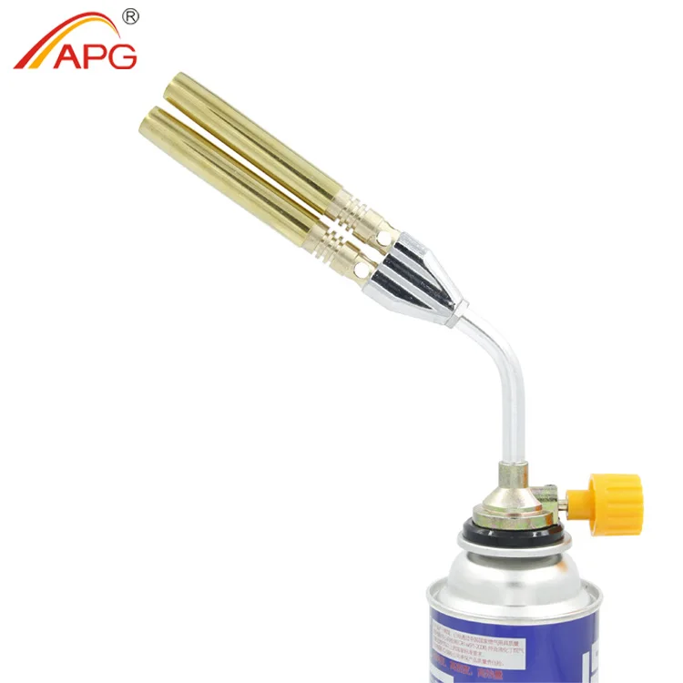 APG 2016 двухвыходной медный огневой паяльник и ветрозашитный газовый | Спорт