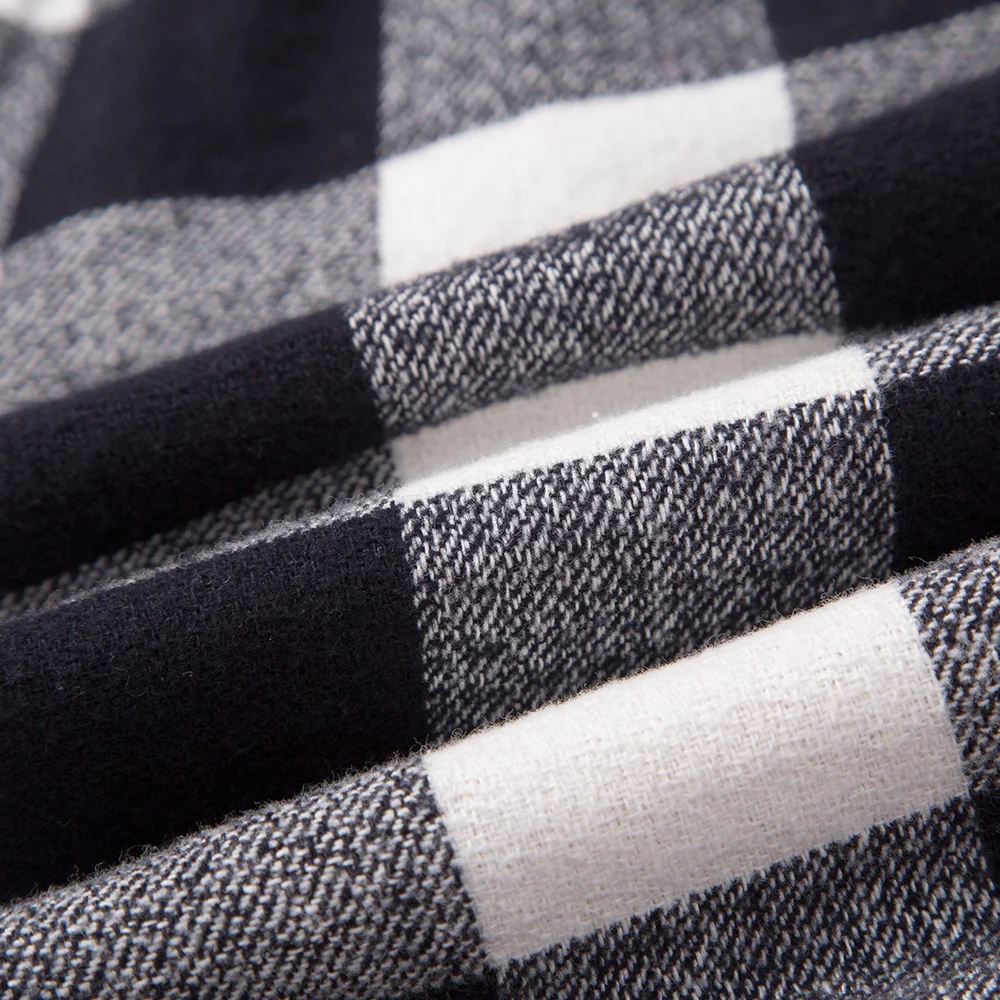 Детские штаны в клетку для девочек с широкими штанинами|Брюки| |