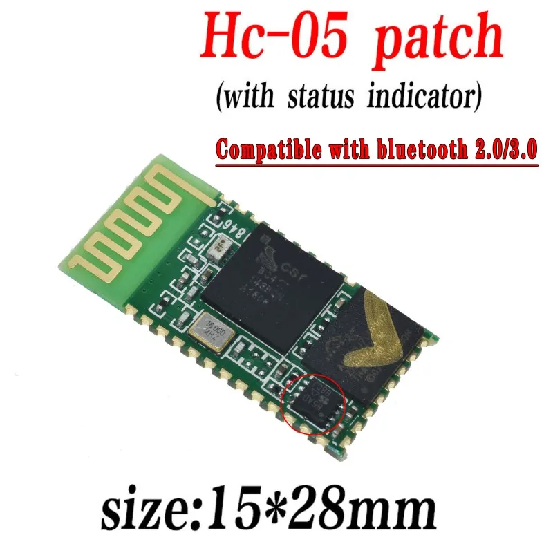 HC-05 HC-05 HC05 HC-06 HC 06 RF беспроводной Bluetooth приемопередатчик Slave модуль RS232/конвертер TTL в UART и адаптер - Цвет: HC-05
