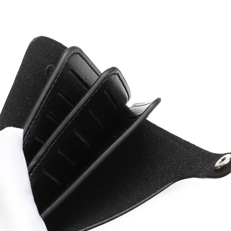 Чехол для кредитных карт унисекс стильный вращающийся кошелек удостоверения