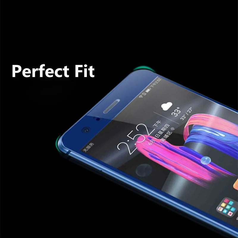 Защитное стекло RONICAN для Huawei honor 9 полноэкранная синяя защитная пленка закаленное