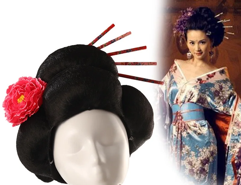 Классическое экзотическое японское кимоно женский сексуальный костюм комплект