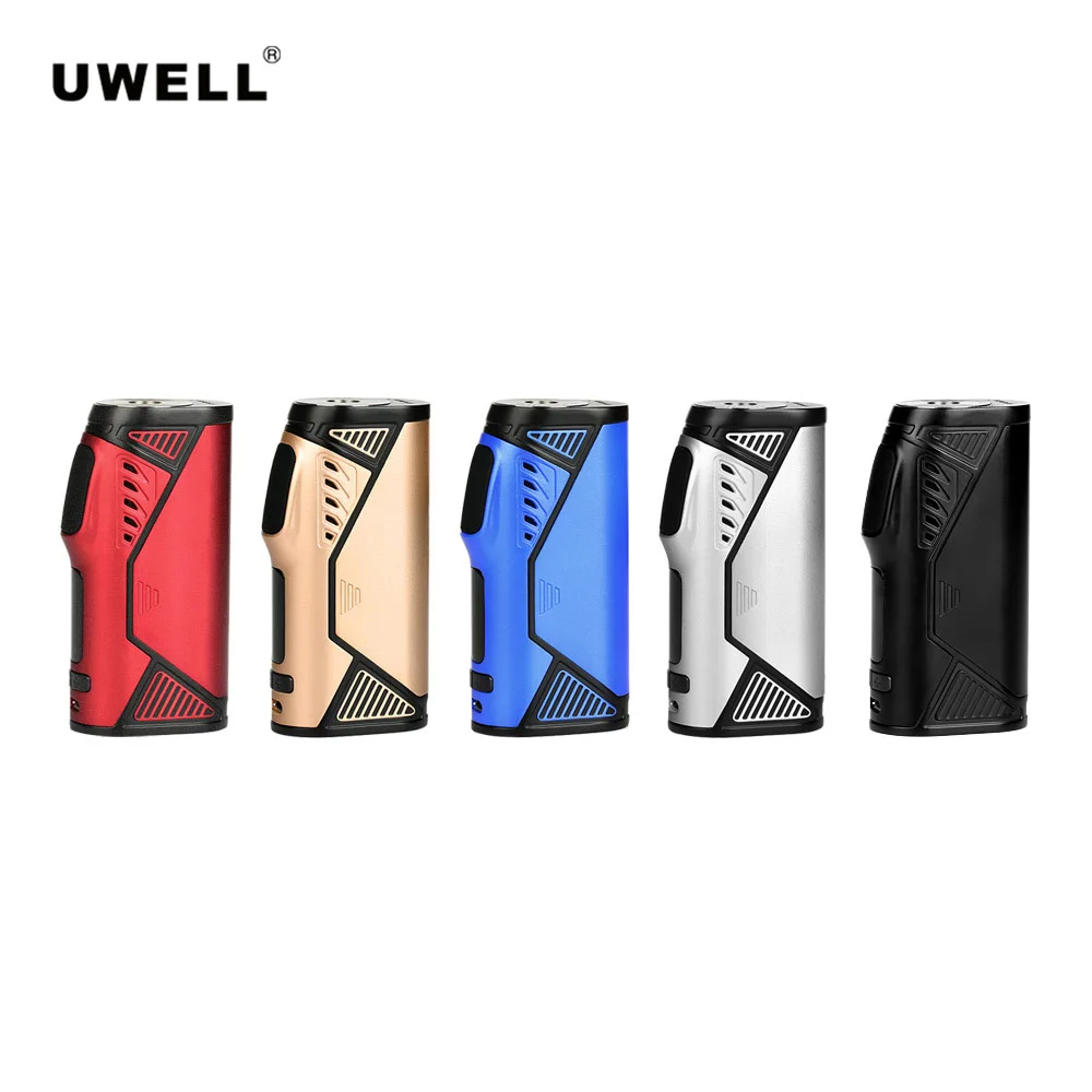 Оригинал Uwell Hypercar Mod Box 80 Вт подходит для No 18650 батарея мод Whirl Танк Vaper распылитель