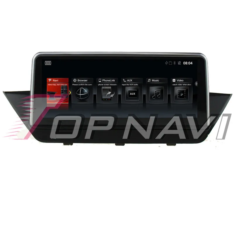 Topnavi Android 6 0 автомобильный радиоприемник с навигацией GPS для BMW X1 Series E84 2009-2015 F48 NBT