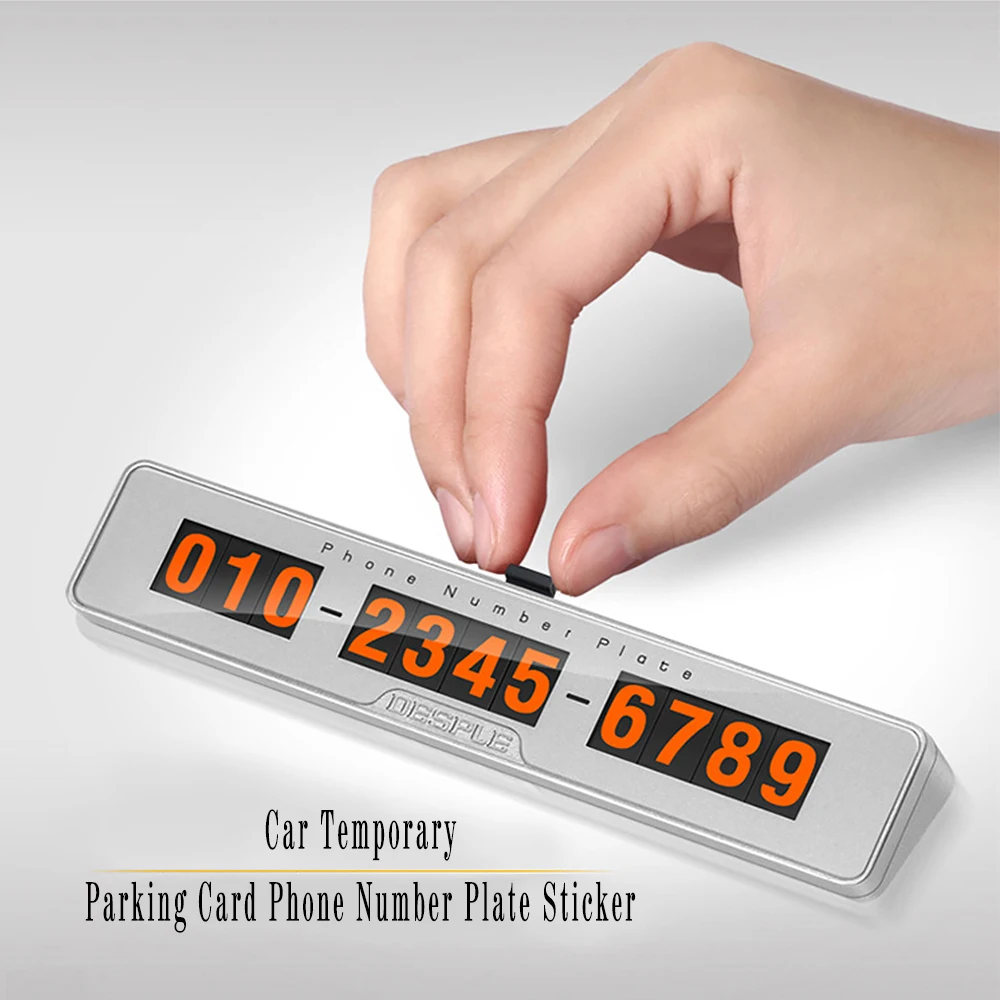 Скрытая телефонная карточка автомобиля Наклейка для стайлинга Временная