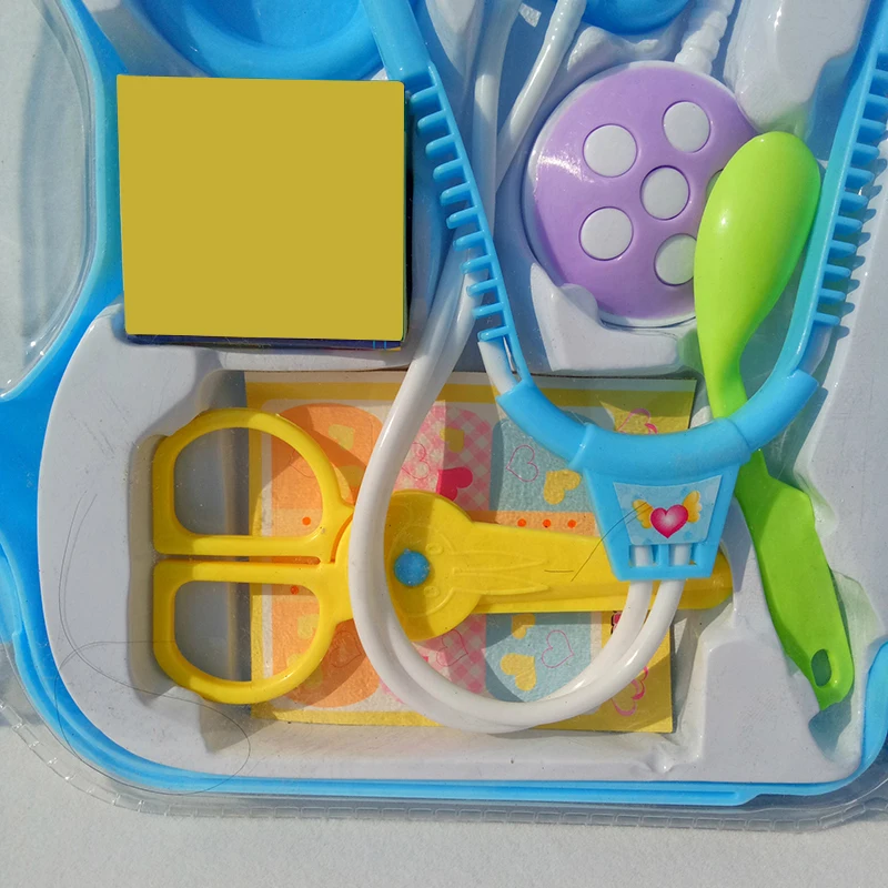 Doctor Play Set Toys For Boys Children'S Suitcases Stethoscope Toy Kit Kids Medical Kits Child Suitcase | Игрушки и хобби