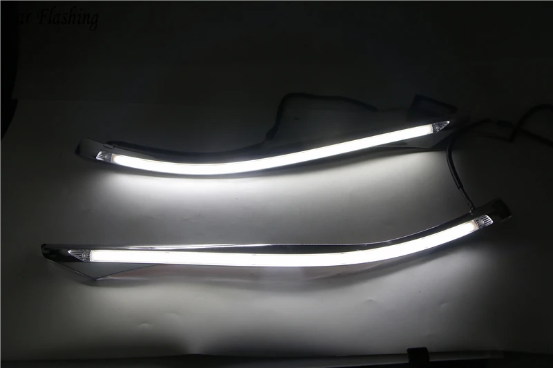 Автомобильный Стайлинг 2 шт. светодиодный головной светильник для бровей с