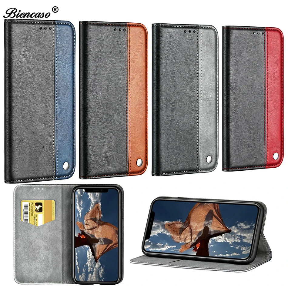 Business Case For Samsung Galaxy A3 A5 A520 A6 Plus A7 A750F A8 J3 J320 J330 J4 Flip Covers For samsung a50 Coque