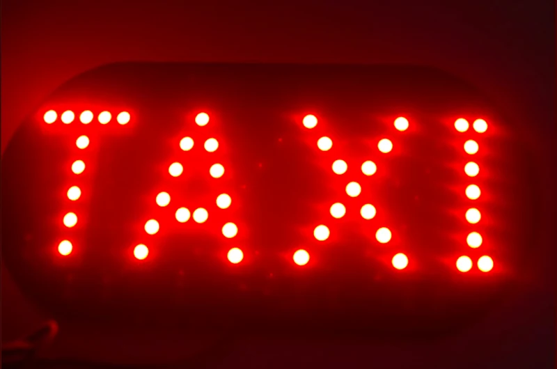 HK POST FREE! 50X TAXI 45 SMD 1210 3528 Светодиодный светильник для такси Верхняя лампа
