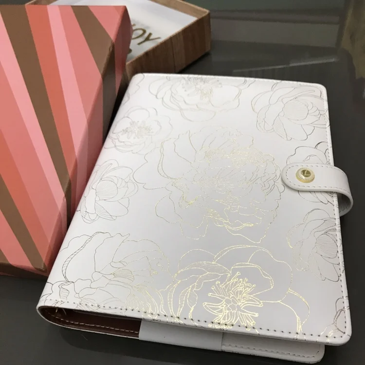 Lovedoki Блокнот dokibook A5 A6 кавайный планировщик дневник школьные канцелярские принадлежности Органайзер золотые цветы торговля