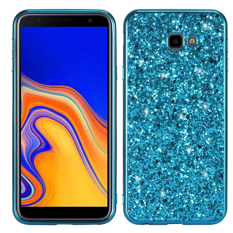 Showkoo покрытие корпуса блестящий чехол для телефона samsung Galaxy J4 плюс 2018 мягкий