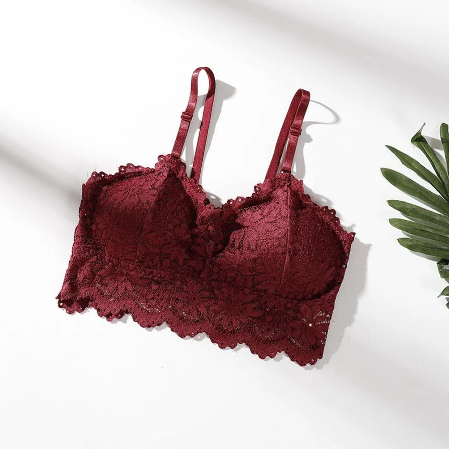 2019 Новое поступление Модный женский сексуальный бюстгальтер Топ однотонный