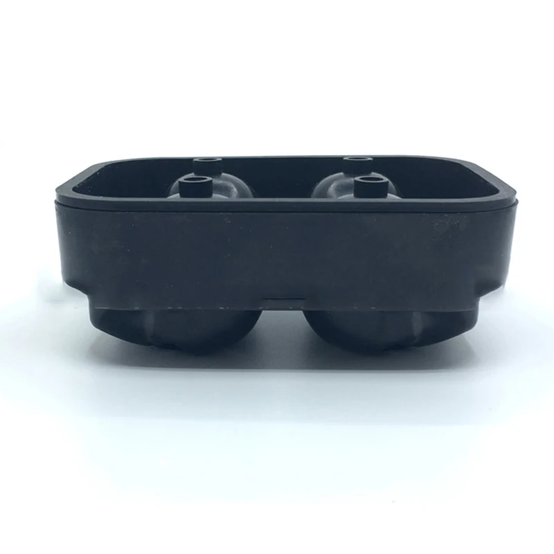 Продажа 1 шт. Лидер продаж большой лоток для льда Пудинг Плесень 3D череп силикона 4