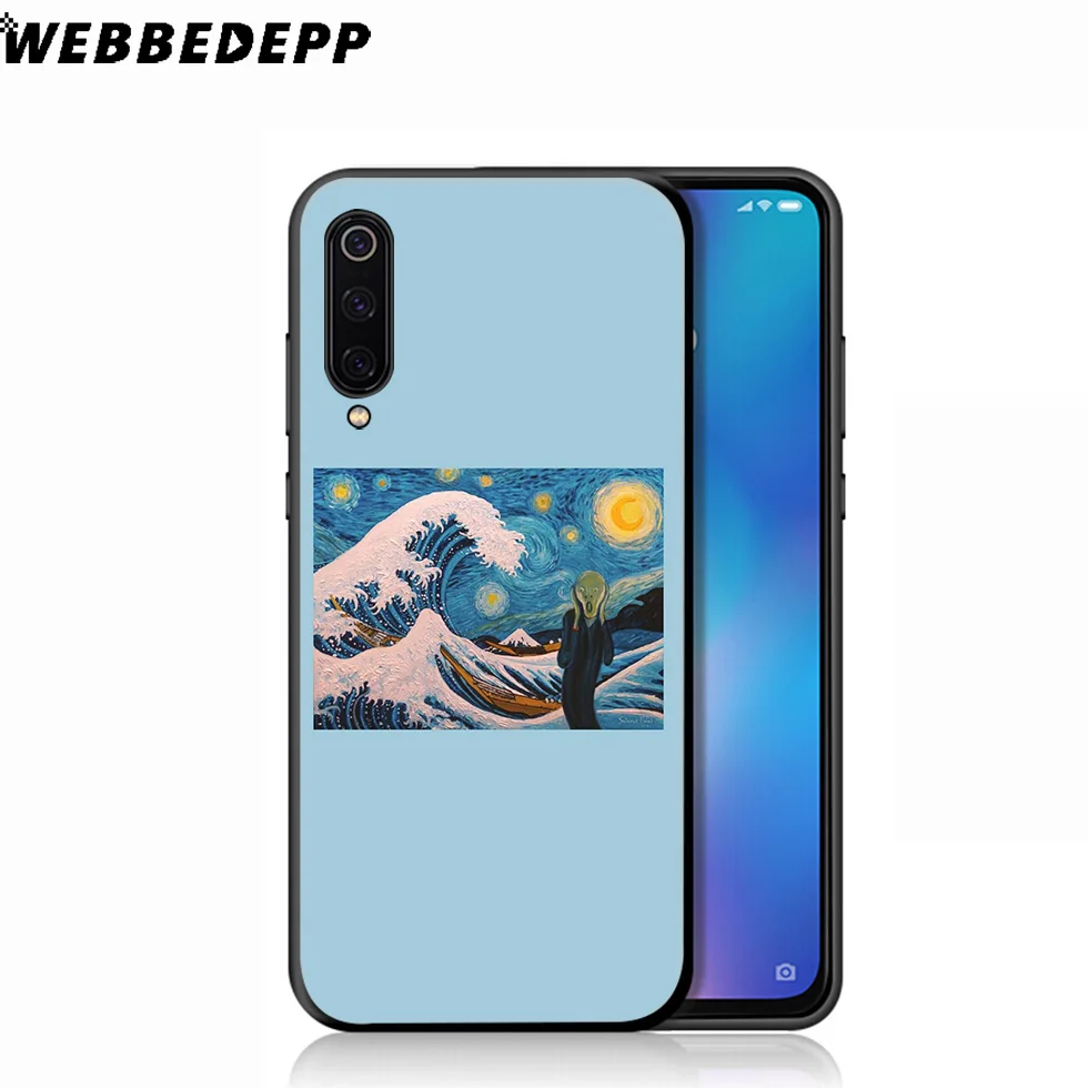 WEBBEDEPP художественная картина маслом для девочек мягкий чехол Xiaomi Mi 9T 9 8 SE 6 A1 A2 A3 Lite