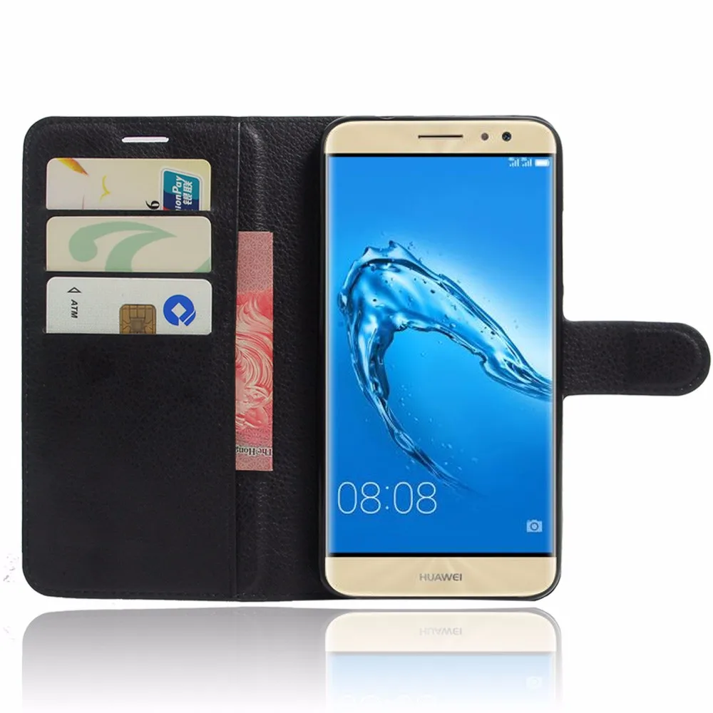 Роскошный силиконовый чехол для телефона Carcasa Etui чехол для huawei Y3 Y5 II Y6 II P6 P7 P8 P9 LITE/Мини плюс флип чехол-кошелек из искусственной кожи сумки коровьей кожи с подставкой