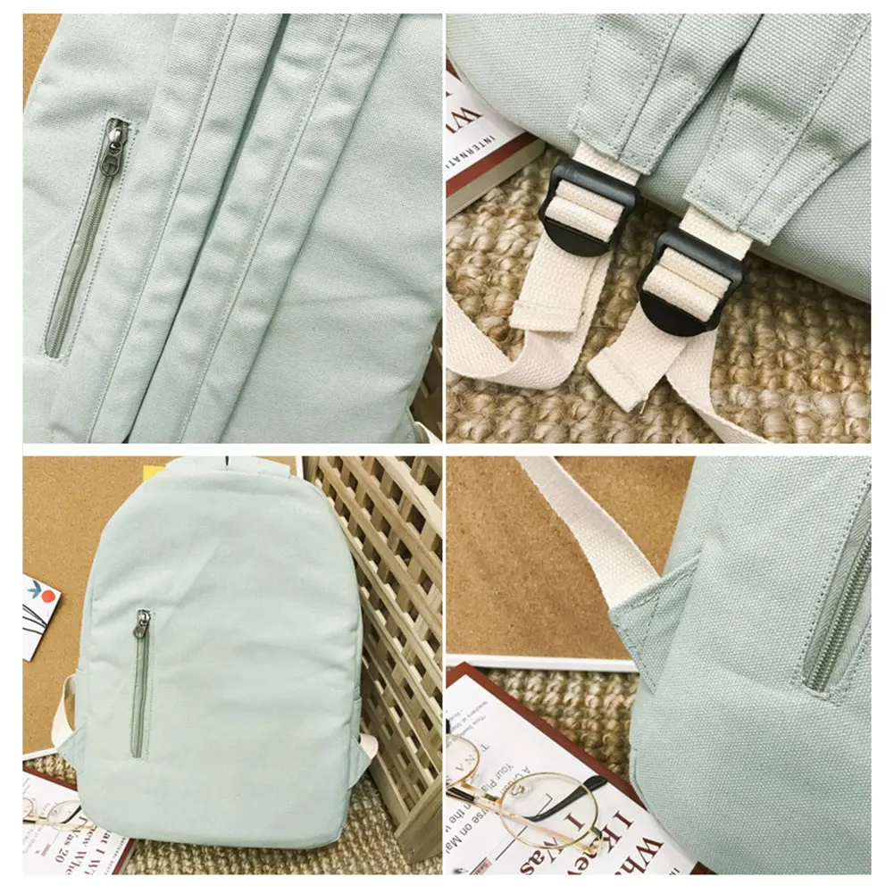 Новинка 2019 повседневная школьная сумка из парусины Большой Вместительный рюкзак