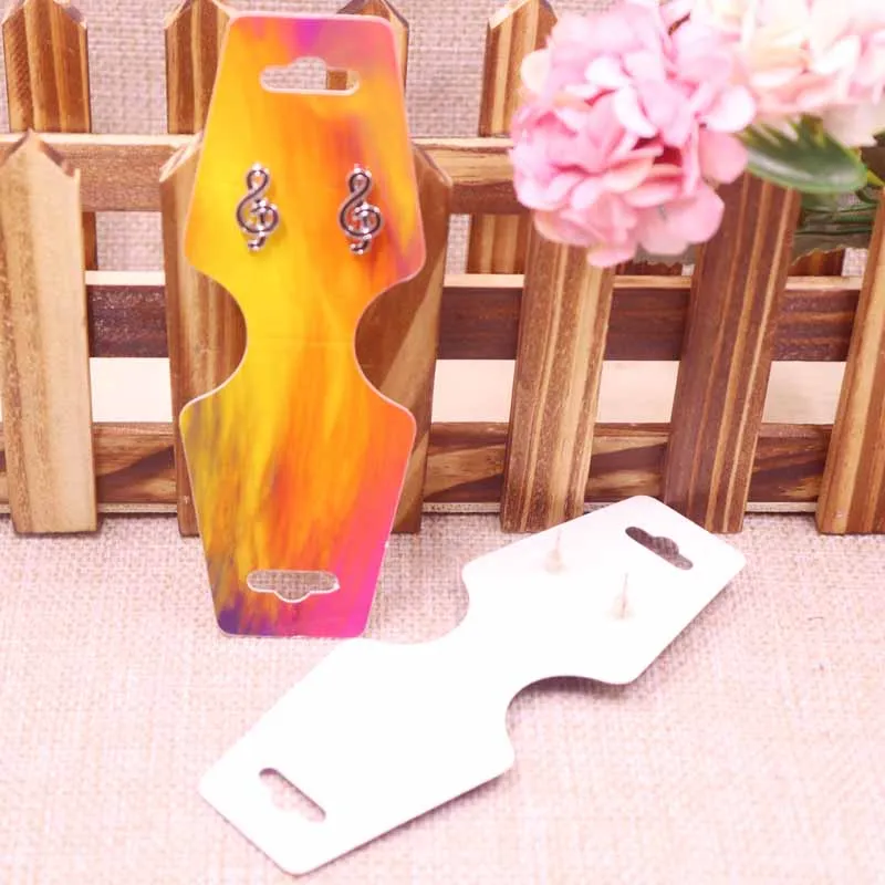 Новинка 2018 карточка для ожерелья своими руками 200 шт. Размер 12x4 5 см