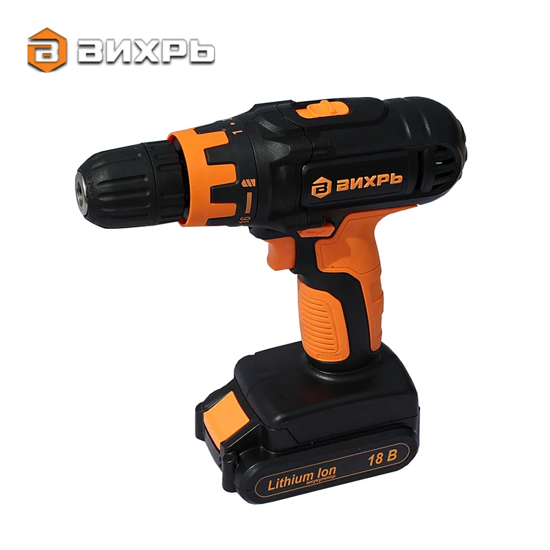 Аккумуляторный шуруповерт Bихрь ДА-18Л-2К | Инструменты