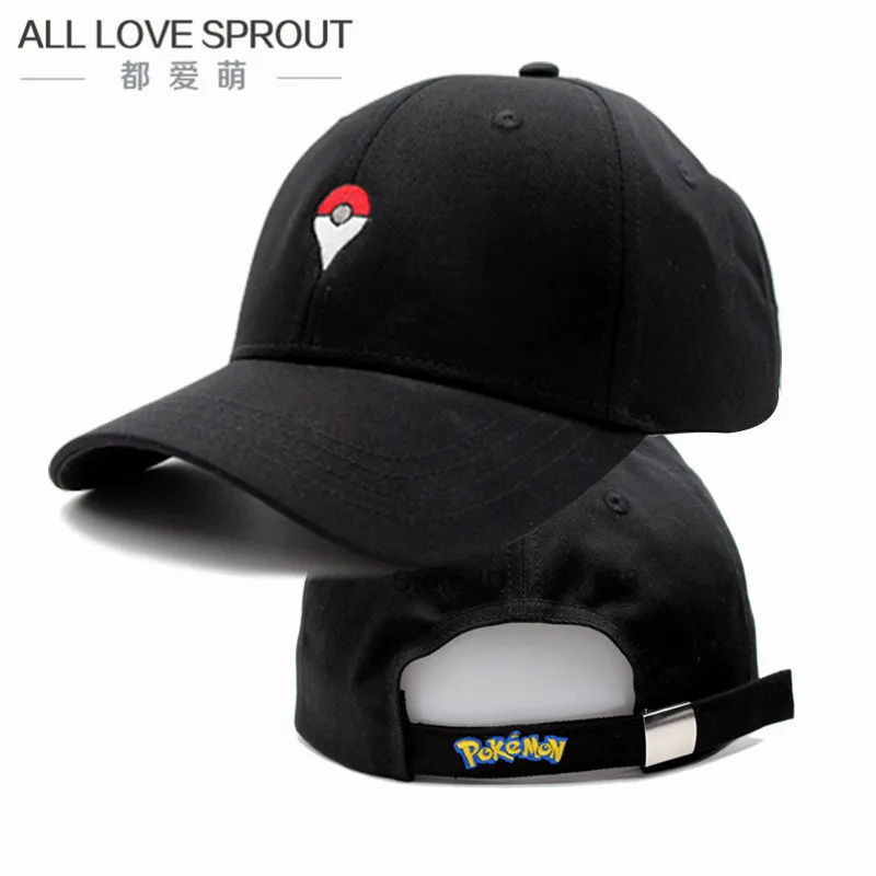 Горячая игра Покемон го плоская шляпа желтый красный синий бейсбольная кепка