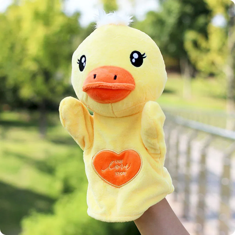Утенок ручной кукольный детский Мягкий Кукла Плюшевые игрушки Новый стиль