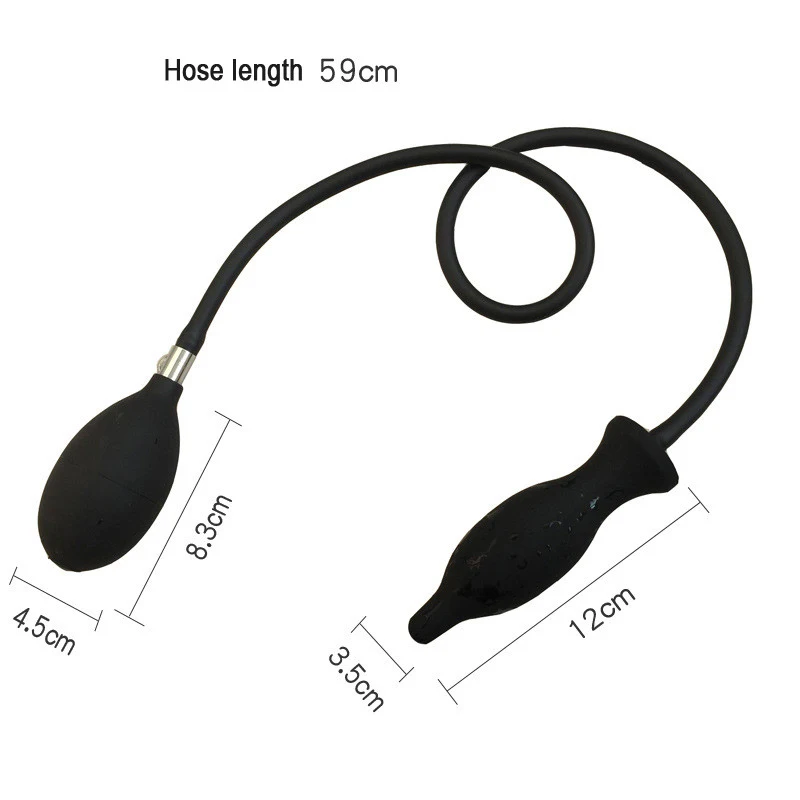 Wetips Анальная пробка расширитель надувная клизма для очищения расширяющийся