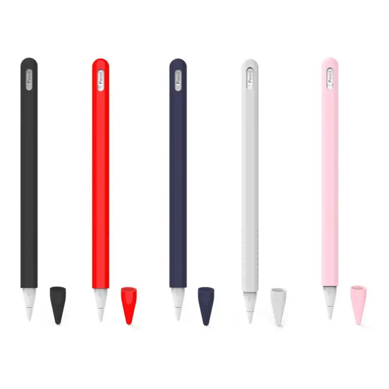 Мягкий силиконовый чехол для Apple Pencil 2-го поколения iPad 2 крышка Держатель крышки