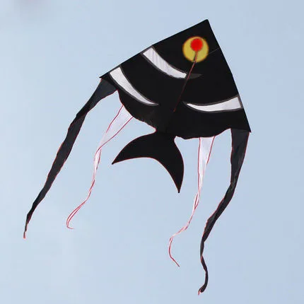 

Outdoor Fun Sports 2.3m Fish Kite with handle and string Good Flying