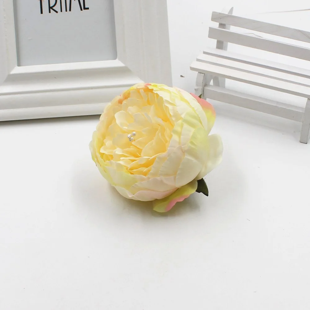 1 pieces of peony flower head DIY high quality rayon wedding home decoration party decorated | Дом и сад