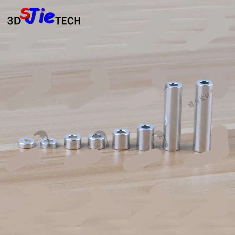 20 шт. алюминиевые распорки для 3D принтера openbuilds 5 1 мм внешний диаметр 10 мм|for 3d