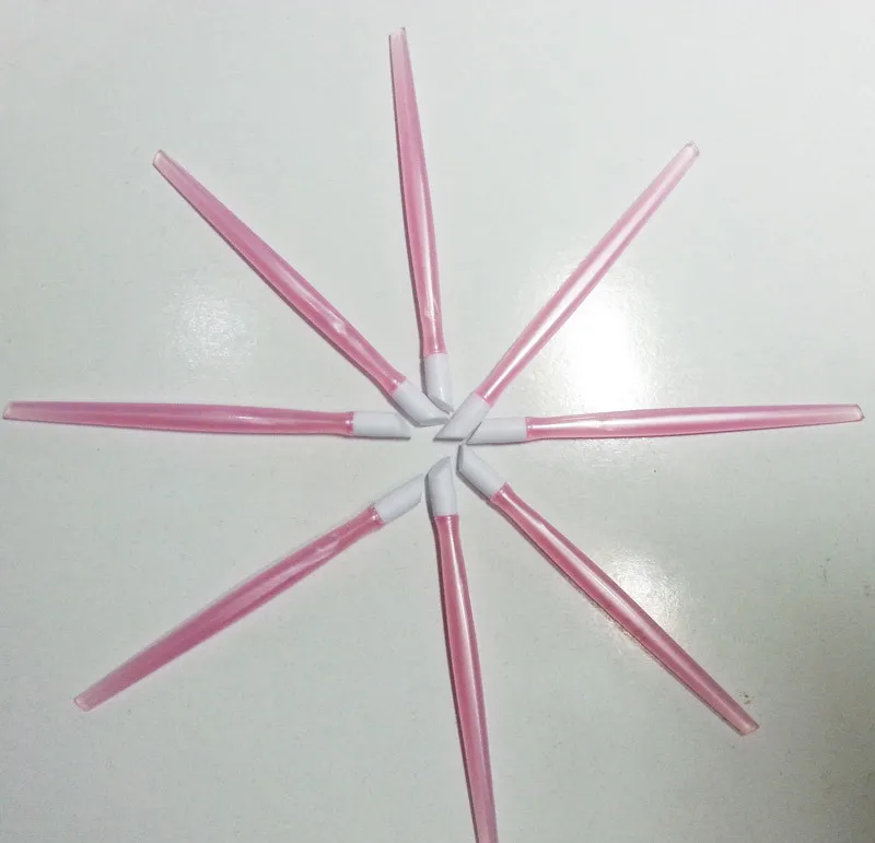 100 шт. Бесплатная доставка флуоресцентный розовый цвет длина 98 мм пластиковая