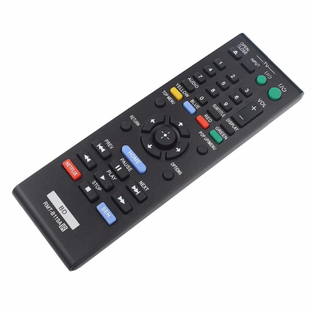 Для Sony smart Blu Ray дистанционное управление RMT-B119A сменный контроллер совместим с