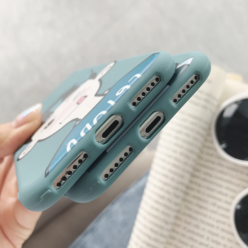 matte Painted young boy and girl soft tpu phone case for apple iphone 8 7 6 6S Plus X XS MAX XR 5S SE 5 back cover fundas shell |